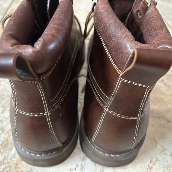 RamRods Classic Brown Leather Men's Boots - Picture 2 of 4